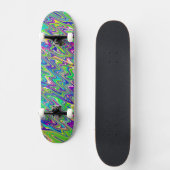 Funky Waves Skateboard (Vorderseite)