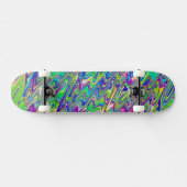 Funky Waves Skateboard (Horizontal)