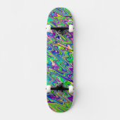 Funky Waves Skateboard (Vorderseite)