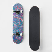Funky Waves Skateboard (Vorderseite)
