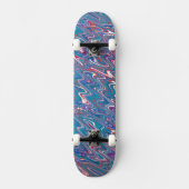 Funky Waves Skateboard (Vorderseite)