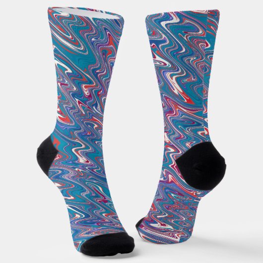 Funky Waves Socks Socken (Gewinkelt)