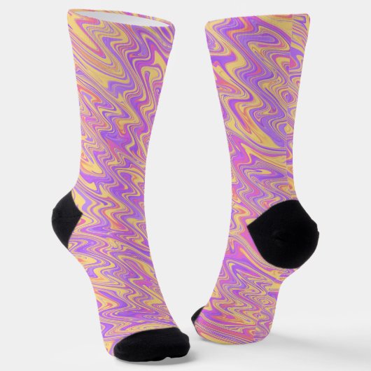 Funky Waves Socks Socken (Gewinkelt)