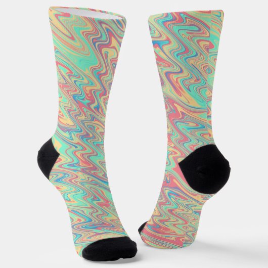 Funky Waves Socks Socken (Gewinkelt)