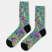 Funky Waves Socks Socken (Linkes Detail)