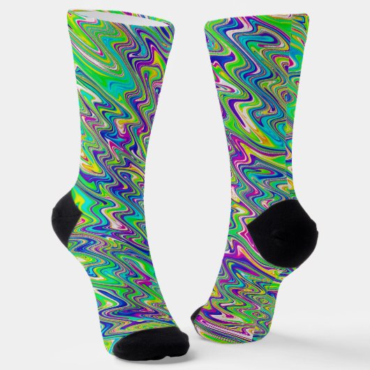 Funky Waves Socks Socken (Gewinkelt)