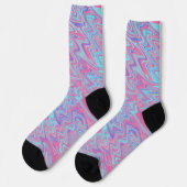 Funky Waves Socks Socken (Linkes Detail)