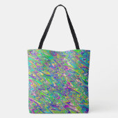 Funky Waves Tasche (Rückseite)