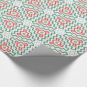 Funky Weihnachten Geschenkpapier (Ecke)