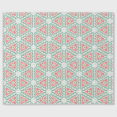 Funky Weihnachten Geschenkpapier (Flach)