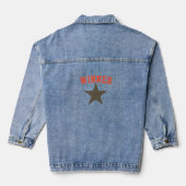 Funky Winner Star / Superstar Jeansjacke (Rückseite)