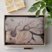 Funky Wired Cats Decoupage Seidenpapier (Geschenk)