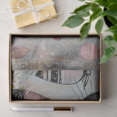 Funky Wired Cats Decoupage Seidenpapier (Geschenk)