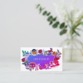 Funky witziger Cartoon Visitenkarte (Stehend Vorderseite)