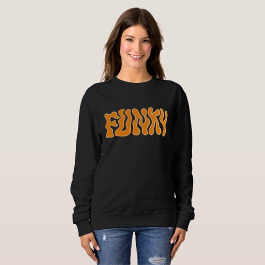 Funky Women's Sweatshirt - Bold & Cosy (Vorne ganz)