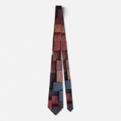Funky Wood Neck Tie Krawatte (Vorderseite)