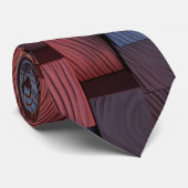 Funky Wood Neck Tie Krawatte (Gerollt)
