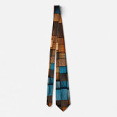Funky Wood Neck Tie Krawatte (Rückseite)