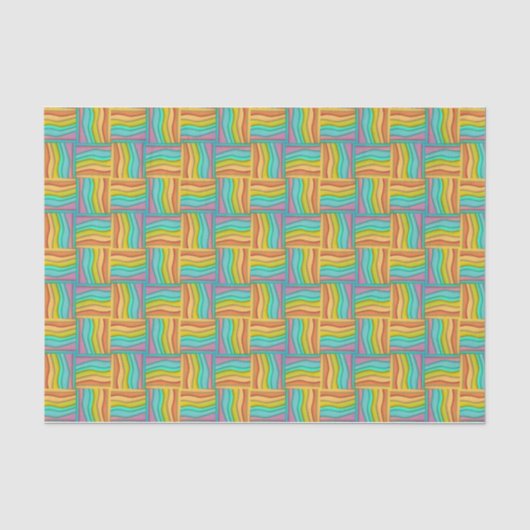 Funky Woven Colored Seidenpapier (Vorderseite)