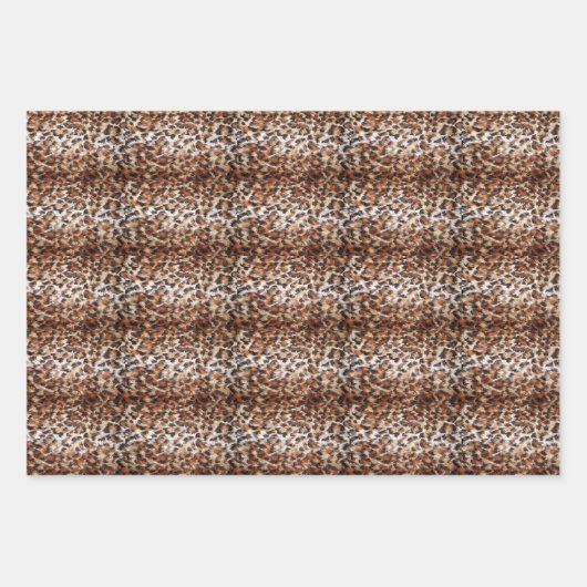 Funky Wrapping Paper Flat Sheet Set 3 Geschenkpapier Set (Vorderseite 3)