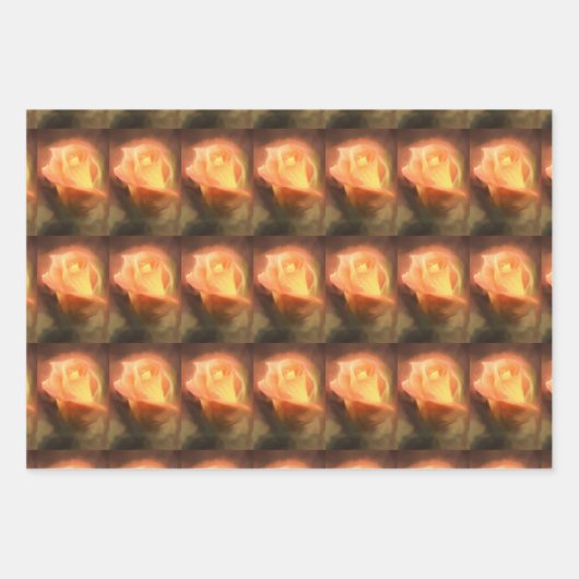 Funky Wrapping Paper Flat Sheet Set 3 Geschenkpapier Set (Vorderseite 2)