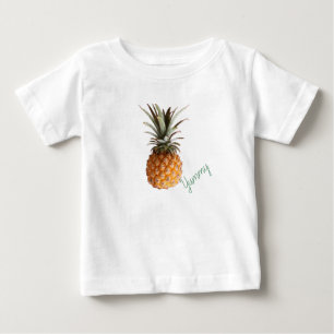 Funky Yummy Pineaple Bodysuit Baby T-shirt