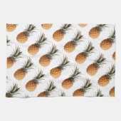 Funky Yummy Pineapples Geschirrtuch (Horizontal)