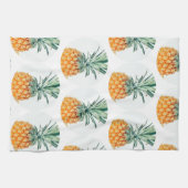 Funky Yummy Pineapples Geschirrtuch (Horizontal)