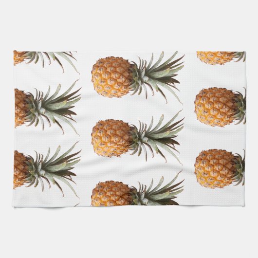 Funky Yummy Pineapples Geschirrtuch (Horizontal)