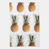 Funky Yummy Pineapples Geschirrtuch (Vertikal)
