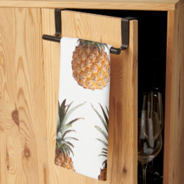 Funky Yummy Pineapples Geschirrtuch