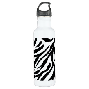 Funky Zebra Print Gym Trinkflasche