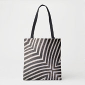 Funky Zebrastreifen-Tasche Tasche (Vorderseite)