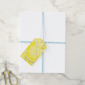 Funky Zitronenkeile! Geschenkanhänger (Mit Garn)