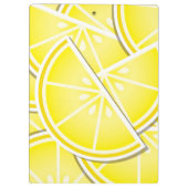 Funky Zitronenkeile! Klemmbrett (Rückseite)