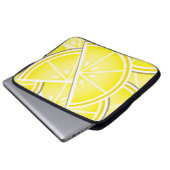 Funky Zitronenkeile! Laptopschutzhülle (Vorne Knopf)