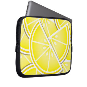 Funky Zitronenkeile! Laptopschutzhülle