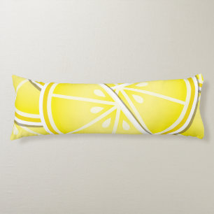 Funky Zitronenkeile! Seitenschläferkissen