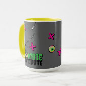 Funky Zombie Antidote XOXO zur Liebe von Kaffee Tasse (Vorderseite Links)