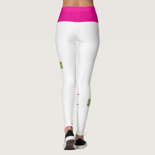 Funky Zombie Attack! Zombie Ripped Leggings (Rückseite)
