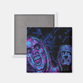 Funky Zombies Magnet (Vorderseite/Rückseite)