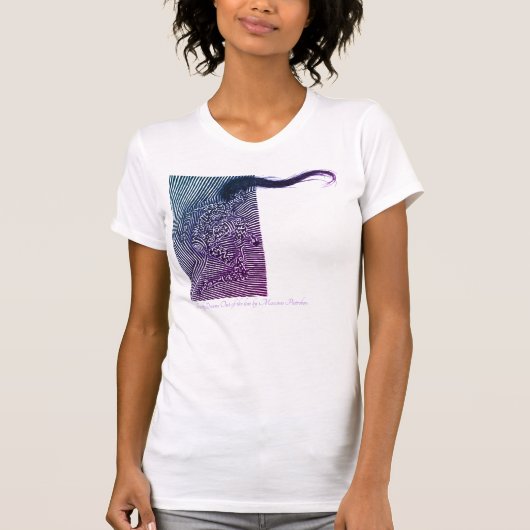 FunkyDreams Out of the line - Massimo Pietrobon Ta T-Shirt (Vorderseite)