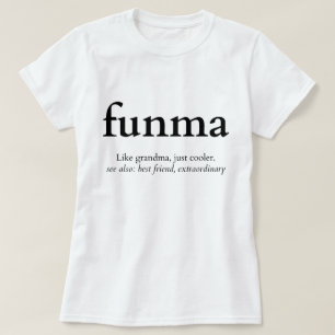 Funma Funny Oma Definition T-Shirt