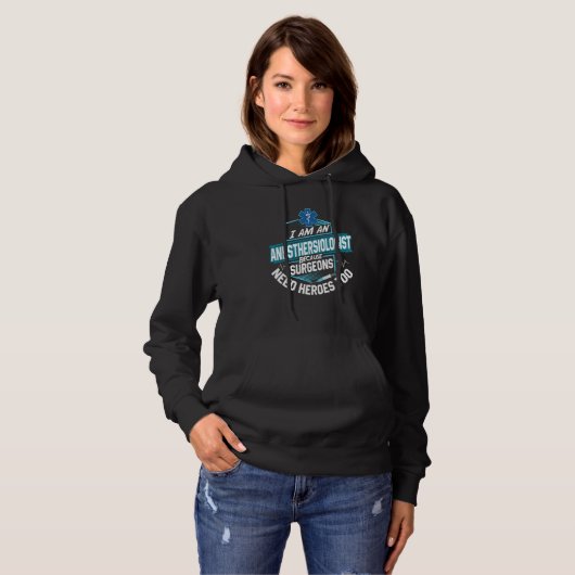Funn Anesthesiologist Anesthesia Nurse Anesthesia Hoodie (Vorne ganz)