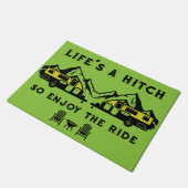 Funn Australian Caravanning Front Fußmatte (Schrägansicht)