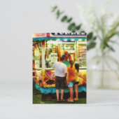 Funnel Cake Postkarte (Stehend Vorderseite)