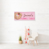 Funnel Cakes Food Truck Baker Business Banner (Insitu)