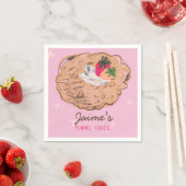 Funnel Cakes Food Truck Baker Business Serviette (Beispiel)