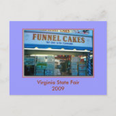 Funnel Cakes Postkarte (Vorderseite)