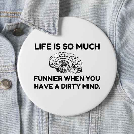 Funnier Dirty Mind Button (Beispiel)